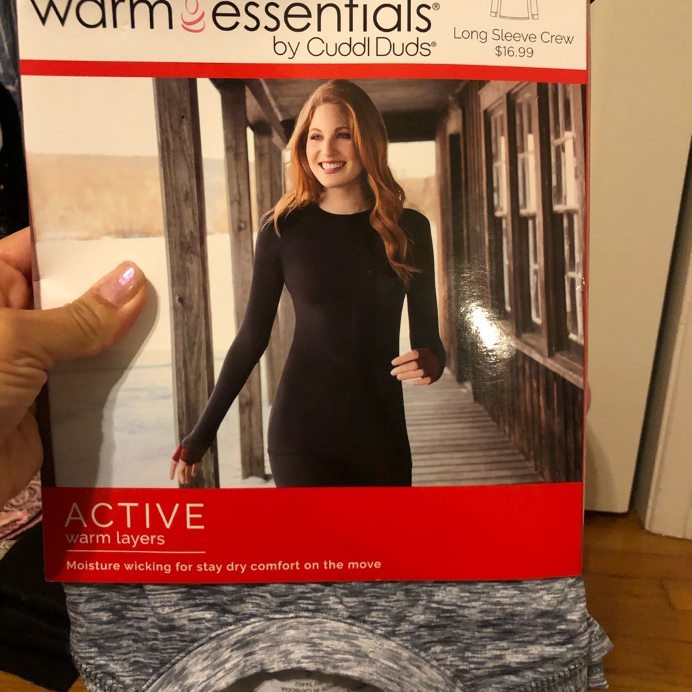 Cuddl Duds warm under layers for ski/ snow/active